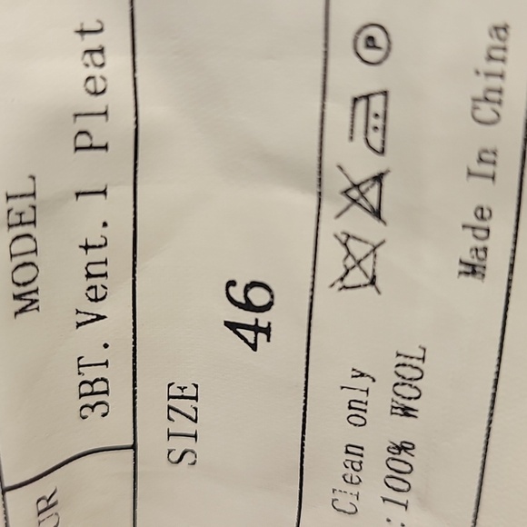 Mantoni Italian Made Taupe 2 Piece Wool Suit Jacket and Pants 46/40/31 - Picture 13 of 13